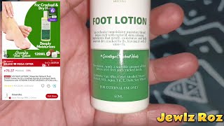 Greenika Foot Lotion from Lazada Deep Moisturizing Enriched with Vitamin E for Cracked and Dry Heels screenshot 3