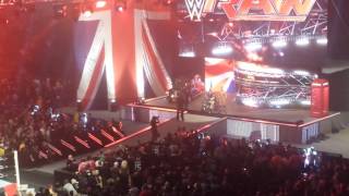 Alberto Del Rio Zeb Coulter WWE Raw Live TV Show @ Manchester Arena November 9th 2015