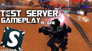 Walking War Robots - Test Server Gameplay [19 June]