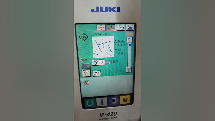 Hướng dẫn sử dụng máy may lập trình juki năm 2024