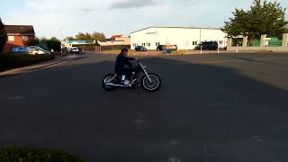 Testfahrt mit der Suzuki LS 650 Bobber.