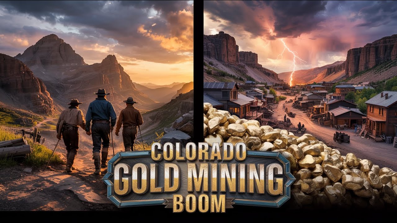 COLORADO GOLD RUSH MINING HISTORY: GHOST TOWNS AND GOLD FEVER, SOUTHWEST GOLD MINES
