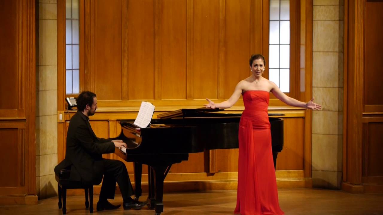 Jessica Pray sings Claude Debussy's Mandoline YouTube