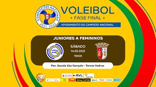 Cascais Volley4All x SC Braga - Fase Final Juniores 'A' Femininos
