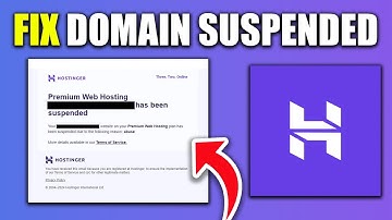 How To Fix Hostinger Domain Suspended Problem | Fix Domain Suspended Hostinger Issue