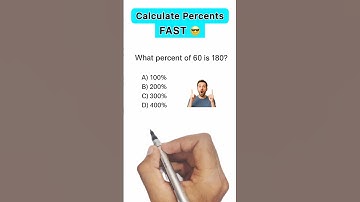 Calculate Percentage easy trick #maths