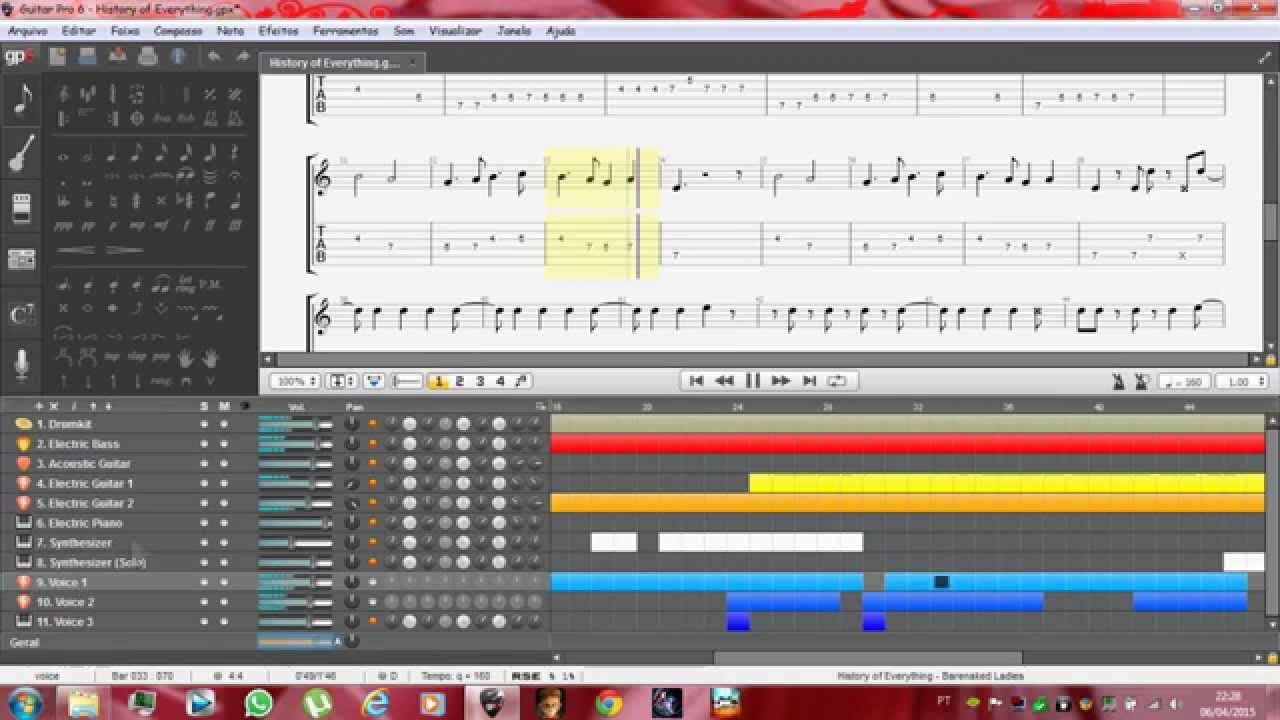 The Big Bang Theory ABERTURA: History of Everything (Guitar Pro 6)