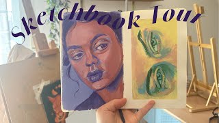 Finally my first sketchbook tour!!