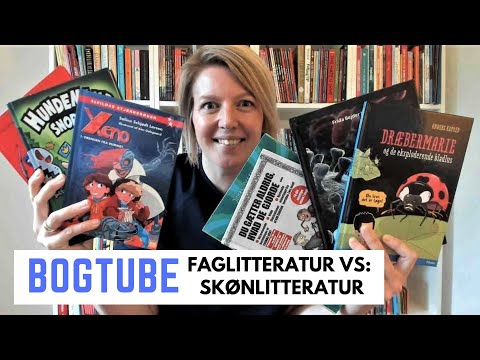 BOGTUBE: Hvad er forskellen på faglitteratur og skønlitteratur? Fakta vs. fiktion