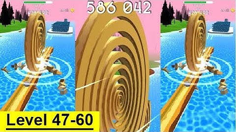 🅾️ Spiral Roll! All levels gameplay - Android, iOS (Level 47-60) best games
