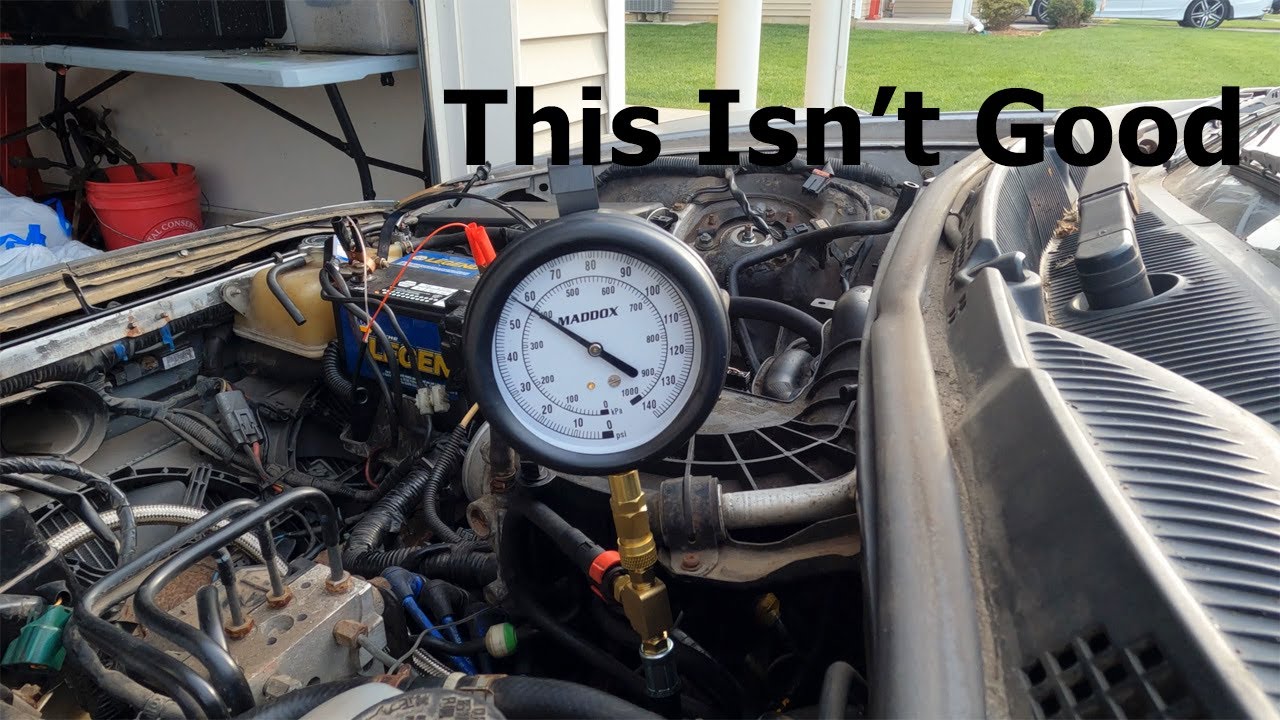 Testing the fuel Pressure on the RX8 YouTube