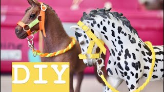 How to Make a Halter and Lead Rope for Schleich Horses
