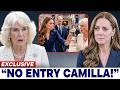 5 MIN AGO: Catherine BANS Camilla From Attending George's Milestone Event
