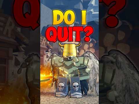 Should I QUIT The Forge? #shorts #roblox #theforge