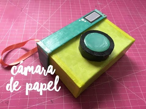 TUTORIAL Cámara de Papel/DIY Camara YouTube