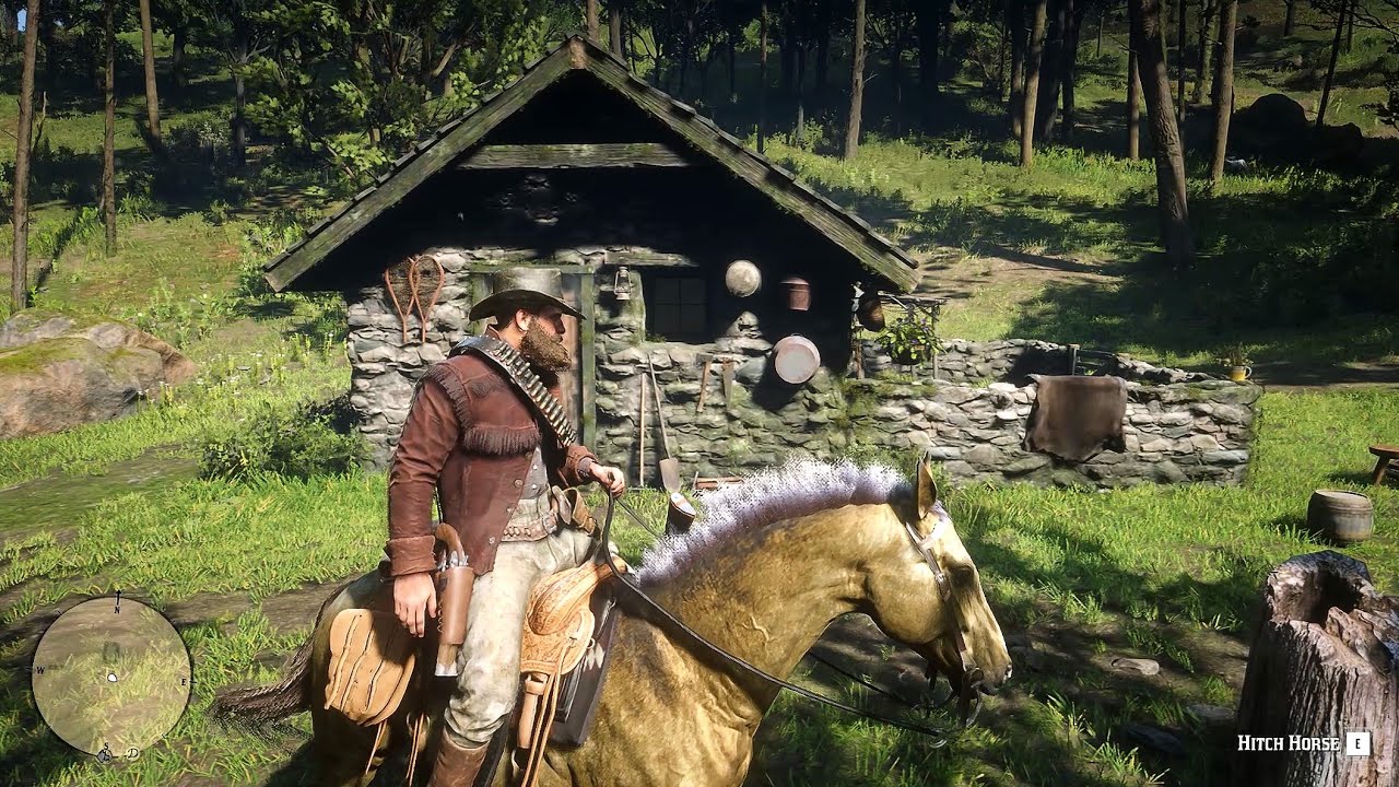 Rdr2 - I went to this secret house and found this