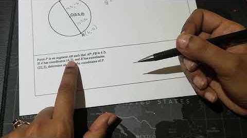 Geometry Review - Midpoint, Distance, and Line Partition