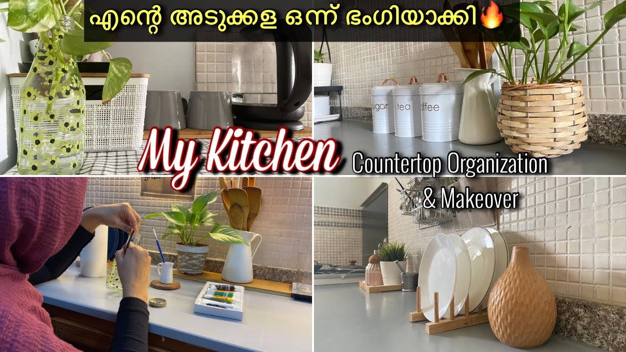 My Kitchen Makeover | Small Kitchen Cleaning & Organising Ideas | Tips & Ideas for Aesthetic Kitchen