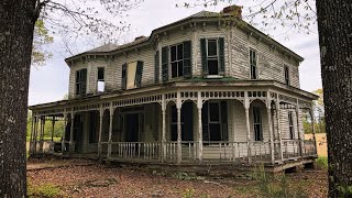 The Sad Majestic Abandoned Millers Manor House in The Mountains of Tennessee