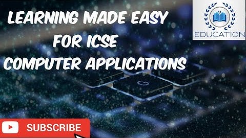 ICSE Class 10 Computer Application-Introduction to Object Oriented Programming Concepts.