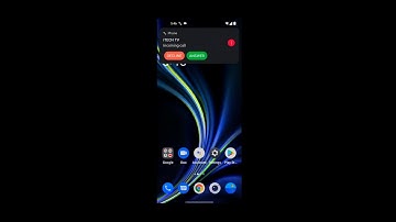 OnePlus 9 Android 12 Incoming Call (Screen Video)