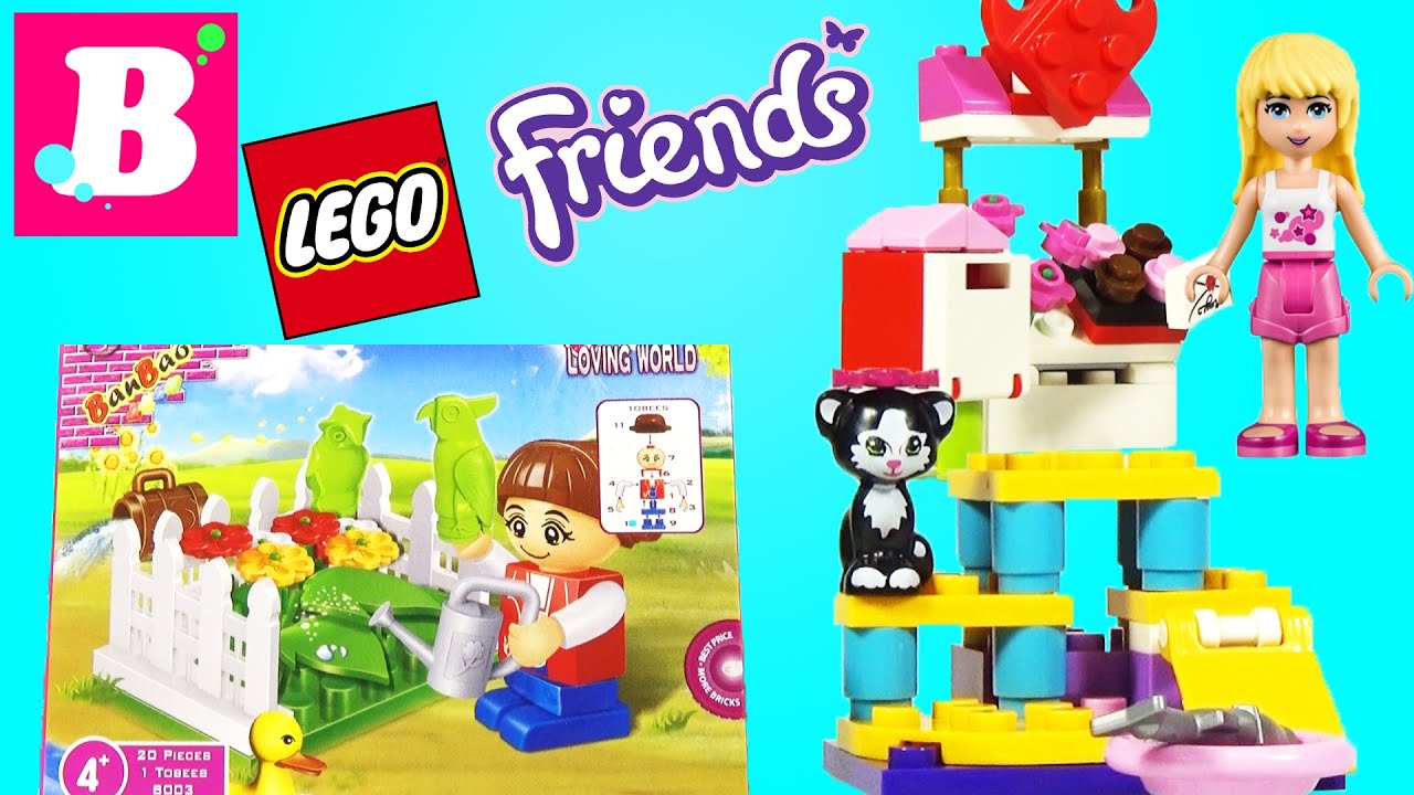 LEGO Friends Лего Френдс Обзор распаковка Игрушки для девочек - YouTube
