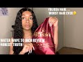 30 INCH WATER WAVE YOLISSA UNBOXING | BAD HAIR ?? NON SPONSORED  HONEST REVIEW