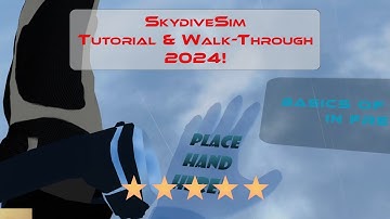 Skydive Sim Tutorial May 2024