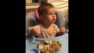Как легко и быстро научить ребёнка кушать самостоятельно ☝️👍