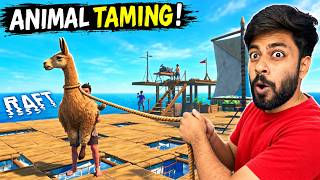 I CAUGHT AN ANIMAL IN OCEAN ISLAND WITH FRIENDS! Raft gameplay | Mr IG #3