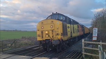 Colas Rail 37219 & 37254  - Derby R.T.C. (Network Rail) to Ferme Park Recp