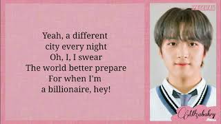 MARK & HAECHAN | Billionaire | NCT DREAM SHOW //Easy Lyrics