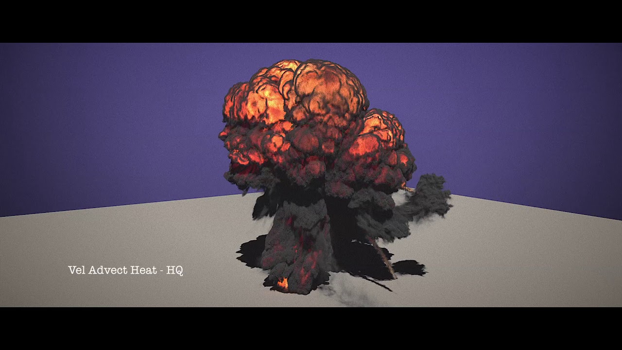 HOUDINI - Pyro Advection - YouTube
