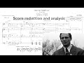 Theme from Schindler's List by John Williams (Score Reduction and Analysis)