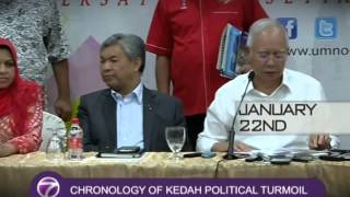 Timeline Of The Kedah Mb Crisis