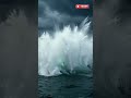 Plane Crash in Storm Caught in Cinematic Slow Motion