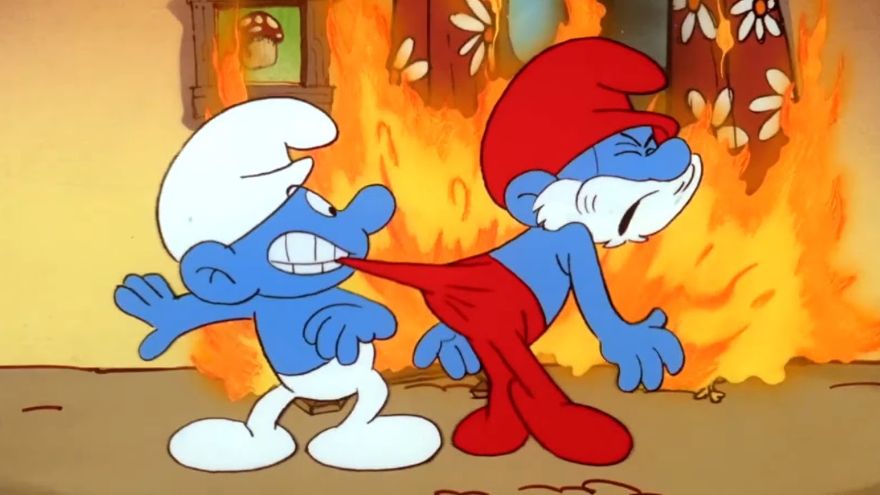 スマーフM Let go of me! 🤯 • The Smurfs Remastered edition - YouTube