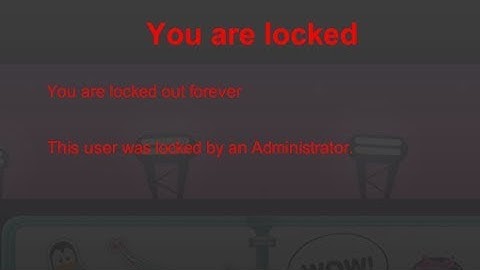 MSP Locked Out Forever + Quitting