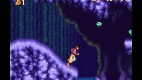 Aladdin (SNES): Stage 2 (Cave of Wonders)