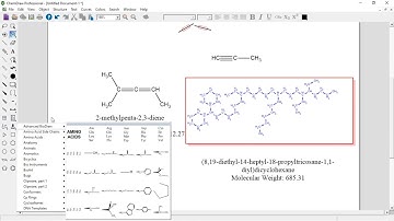 Como usar ChemDraw- Tutorial Básico Parte I