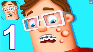 Dr. Pimple Pop - 👨‍⚕️ Gameplay Walkthrough Part 1 All Levels 1-13 (Android, iOS) screenshot 1