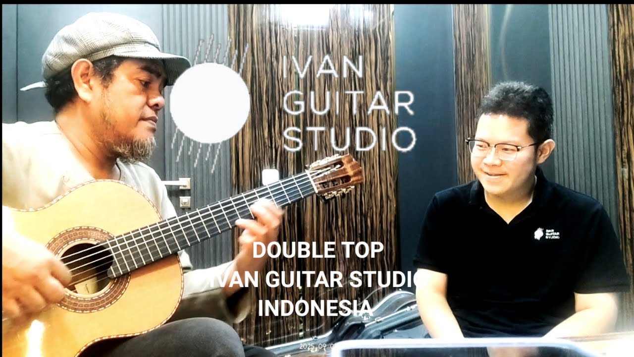 PERTAMAX DI INDONESIA GITAR DOUBLE TOP DARI @Ivan Guitar Studio #Classical Guitar #ivanguitarstudio 