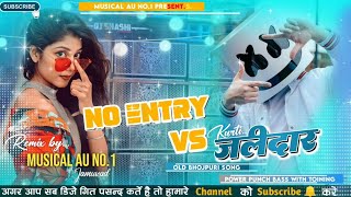 ✓✓Musical AU || Hard Bass No Entry Vs Jaldidar Kurti Old Hindi Bhojpuri Song