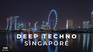 Dub Deep Techno Dj Mix 2026  Singapore Edition  Cinematic 4k Visuals