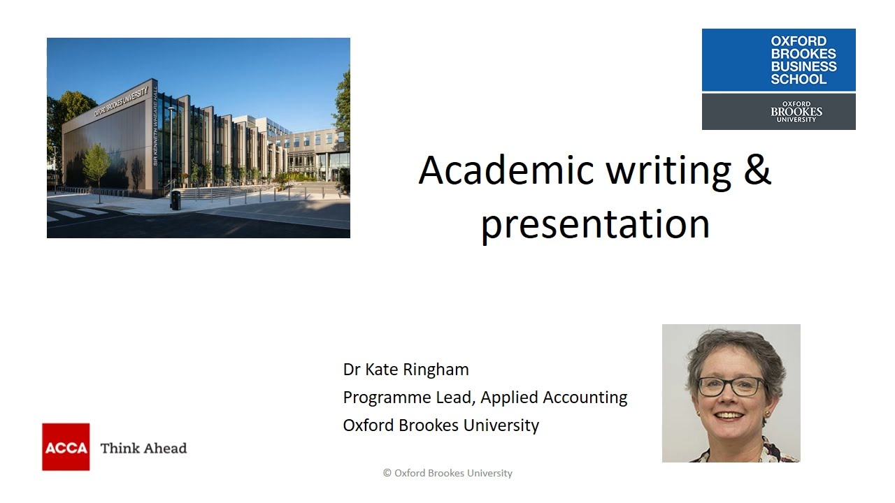 academic writing oxford