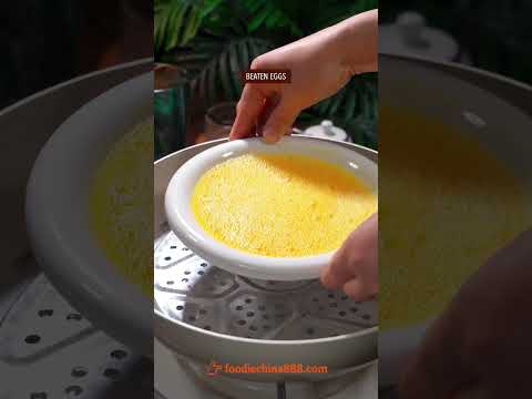 EASY CHINESE STEAMED EGGS RECIPE Recipe Cooking Chinesefood Egg