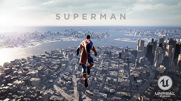 Superman Unreal Engine 5 Gameplay | Ultra Graphics | HD60fps