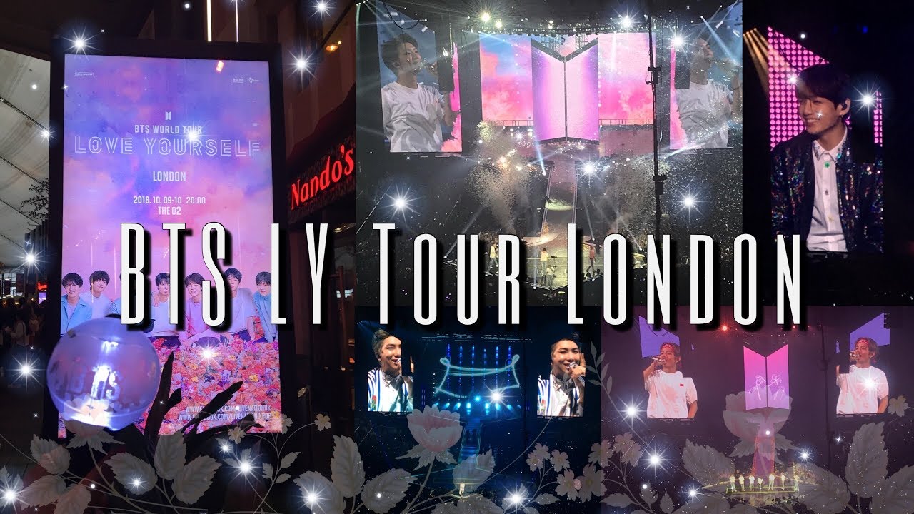 BTS Love Yourself O2 ARENA World Tour | Concert Experience + FANCAMS ...
