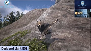 Shapeshifting into a Wolf - Dark & Light E08 Playing with magic spells in Dark and Light!