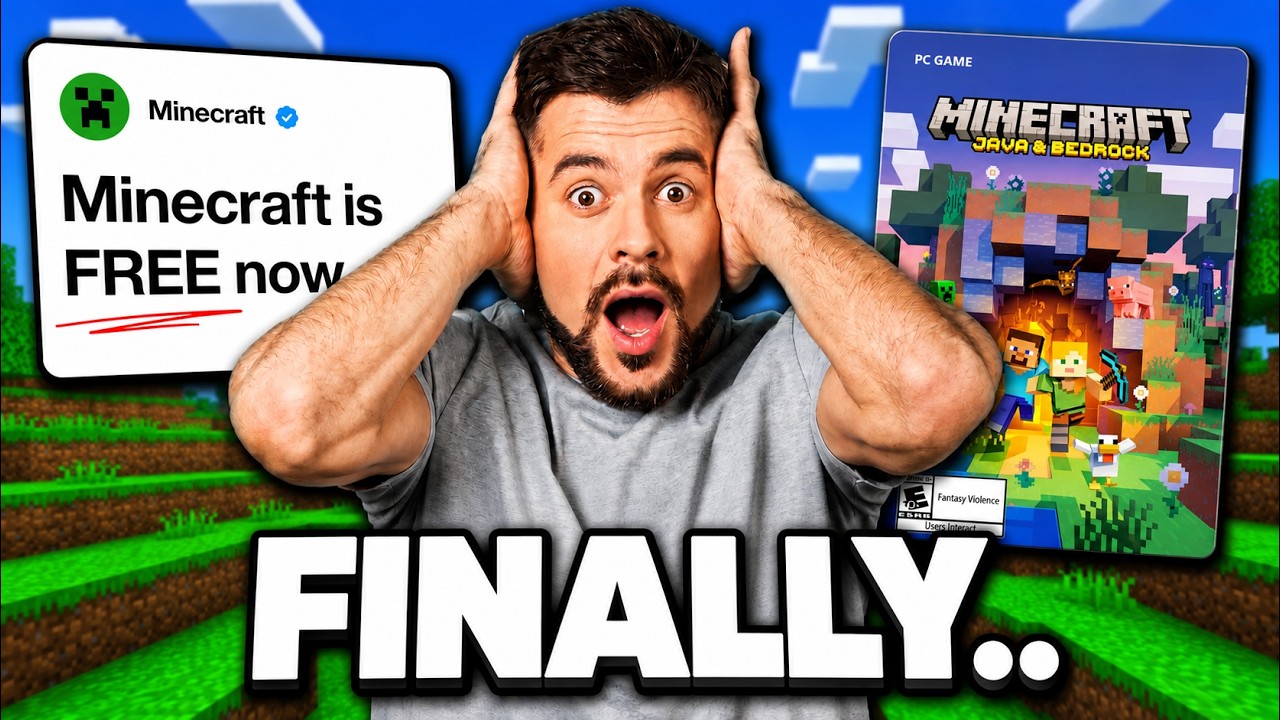 I Got Minecraft for FREE (Legit Method)